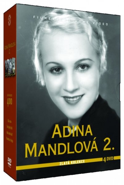 detail Adina Mandlová 2 - Zlatá kolekce - 4 DVD