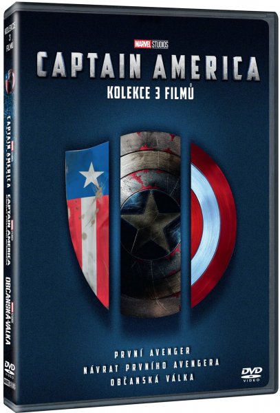 detail Captain America 1-3 kolekce - 3DVD