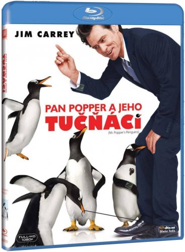 Pan Popper a jeho tučňáci - Blu-ray