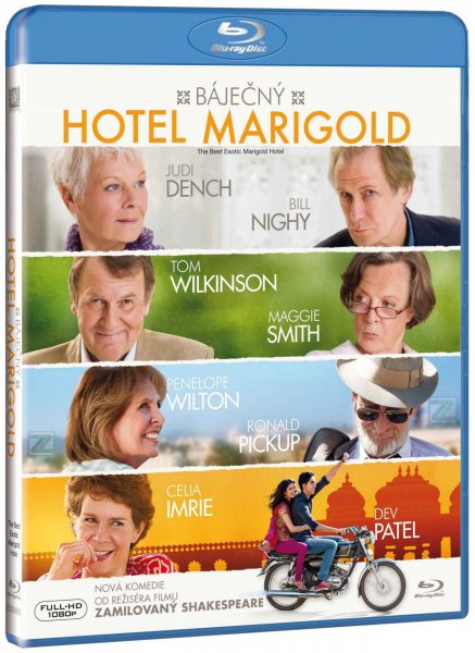 detail Báječný hotel Marigold - Blu-ray