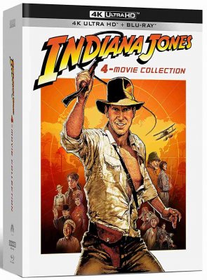 Indiana Jones 1-4 kolekce - 4K Ultra HD Blu-ray (bez CZ)