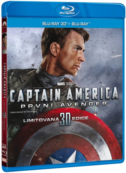 detail Captain America: První Avenger - Blu-ray 3D + 2D (2BD)