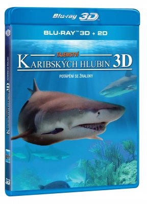Tajemství Karibských hlubin 3D: Potápění se žraloky - Blu-ray 3D + 2D