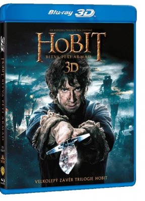 Hobit: Bitva pěti armád - Blu-ray 3D + 2D