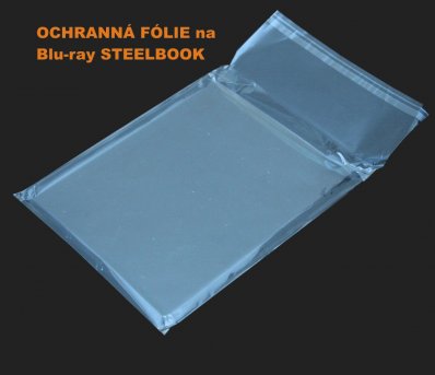 Folia ochronna do Blu-ray Steelbook - 50 szt
