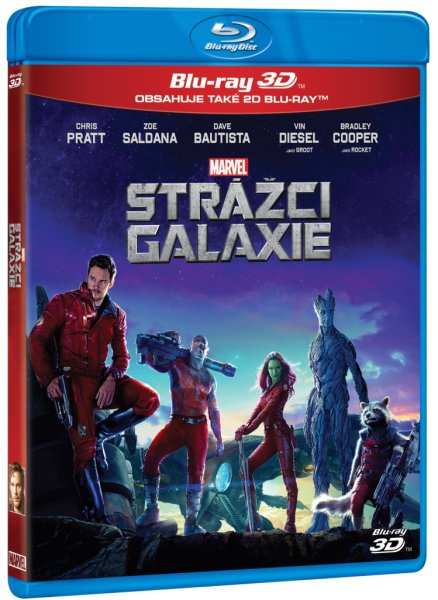detail Strażnicy Galaktyki - Blu-ray 3D + 2D