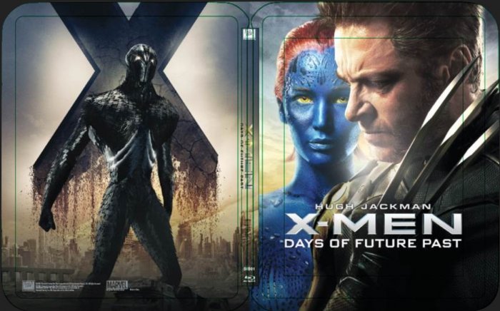 detail X-Men: Przeszłość, która nadejdzie - Blu-ray 3D + 2D Steelbook