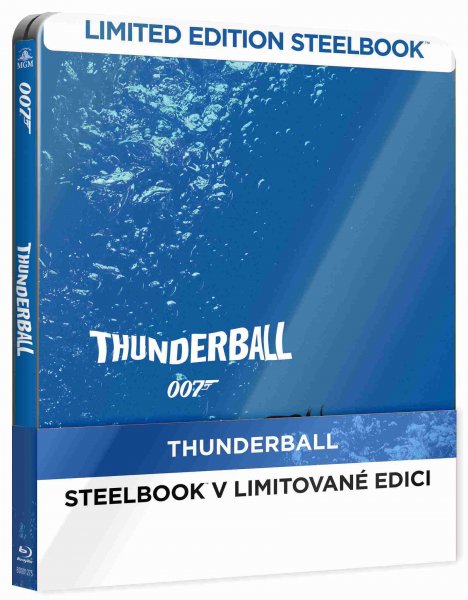 detail Bond - Thunderball - Blu-ray Steelbook