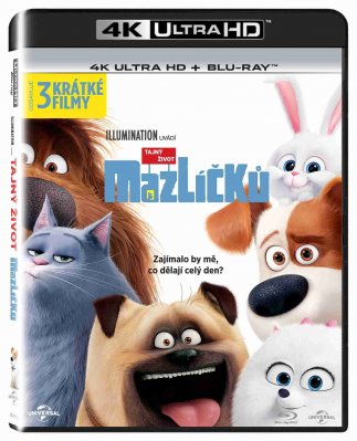 Sekretne życie zwierzaków domowych - 4K Ultra HD Blu-ray + Blu-ray (2BD)