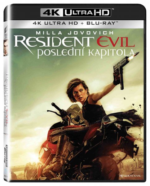 detail Resident Evil: Poslední kapitola - 4K Ultra HD Blu-ray + Blu-ray (2 BD)