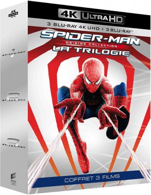 Spider-Man 1-3 kolekce 4K Ultra HD + Blu-ray