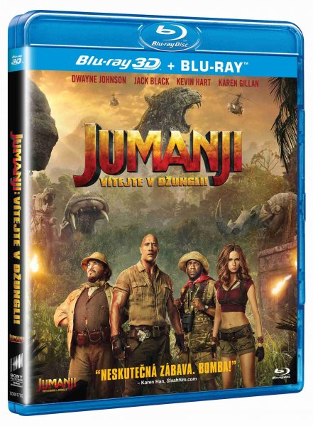 detail Jumanji: Vítejte v džungli! - Blu-ray 3D + 2D
