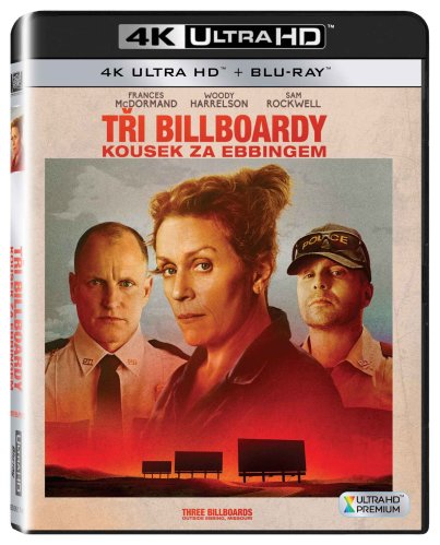 Trzy billboardy za Ebbing, Missouri - 4K Ultra HD Blu-ray + Blu-ray (2BD)