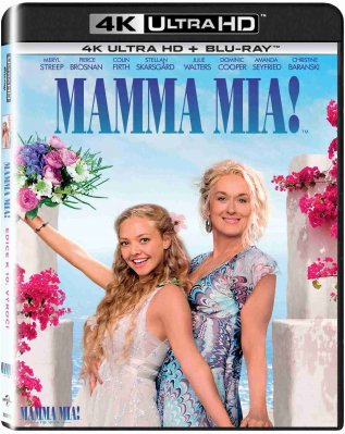 Mamma Mia! - 4K Ultra HD Blu-ray + Blu-ray (2BD) SK obal