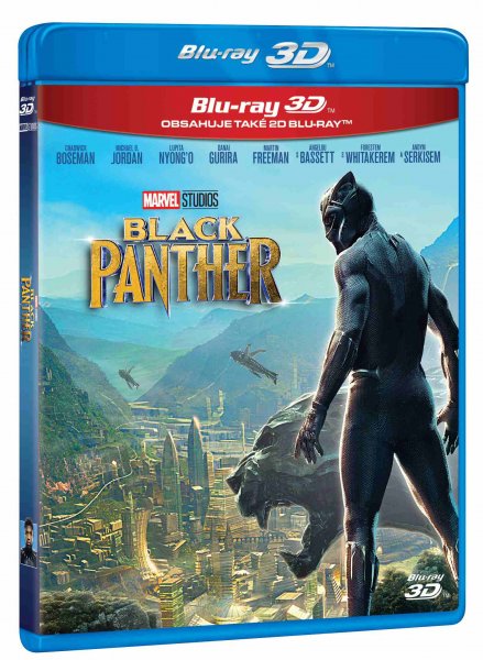detail Czarna Pantera - Blu-ray 3D + 2D