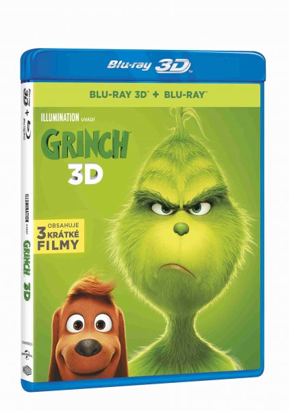 detail Grinch 2018 (animovaný) - Blu-ray 3D + 2D (2BD)