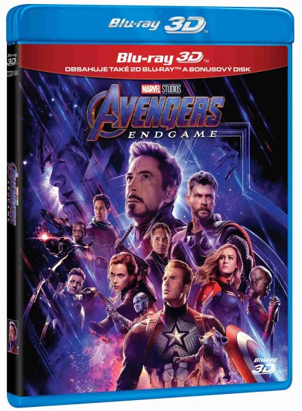 detail Avengers: Koniec gry - Blu-ray 3D + Blu-ray + Bonus Disk (3BD)