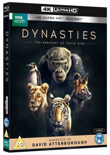 detail Dynasties (D. Attenborough: Zvířecí dynastie) - 4K Ultra HD + BD (4BD) bez CZ