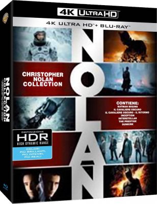 Christopher Nolan - kolekce 7 filmů - 4K Ultra HD Blu-ray