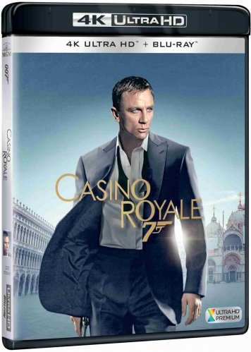  007 James Bond Casino Royale - 4K Ultra HD Blu-ray + Blu-ray (2BD)