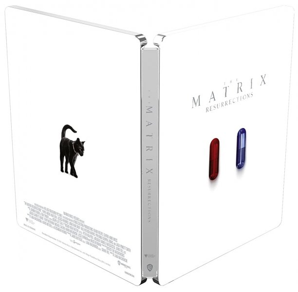 detail Matrix Zmartwychwstania - 4K Ultra HD Blu-ray + Blu-ray Steelbook