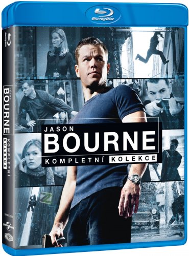  Bourne Kolekcja: Tożsamość Bourne'a / Krucjata Bourne'a / Ultimatum Bourne'a / Dziedzictwo Bourne'a / Jason Bourne