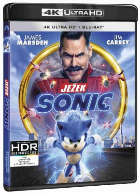 Ježek Sonic - 4K Ultra HD Blu-ray + Blu-ray (2BD)