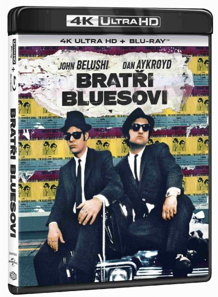 detail Bratři Bluesovi (4K Ultra HD) - UHD Blu-ray + Blu-ray (2 BD)