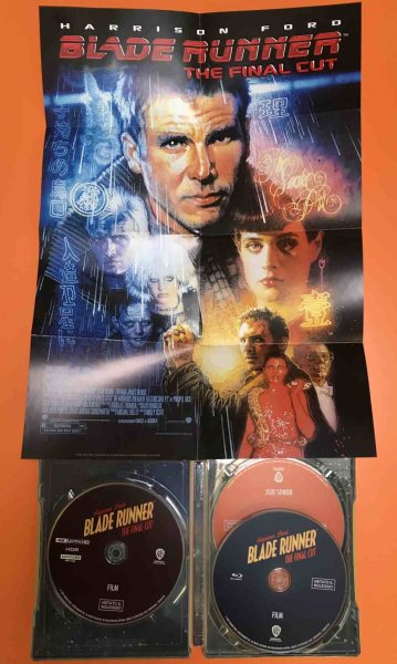 detail Blade Runner Final Cut - 4K Ultra HD Blu-ray Steelbook 3BD