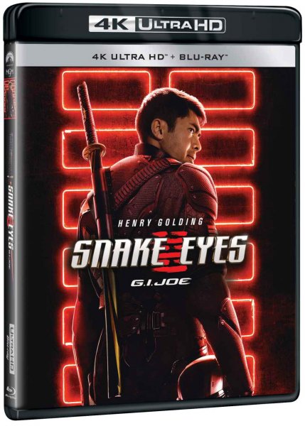 detail Snake Eyes: Geneza G.I. Joe - 4K Ultra HD Blu-ray + Blu-ray 2BD