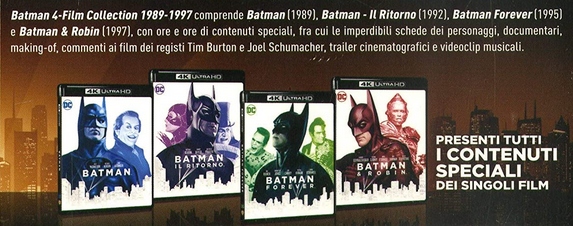 detail Kolekcja Batman 1-4 - 4K Ultra HD Blu-ray
