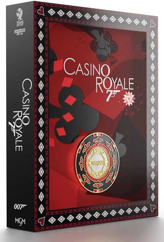 007 James Bond Casino Royale - 4K Ultra HD Blu-ray Steelbook Limit. edice