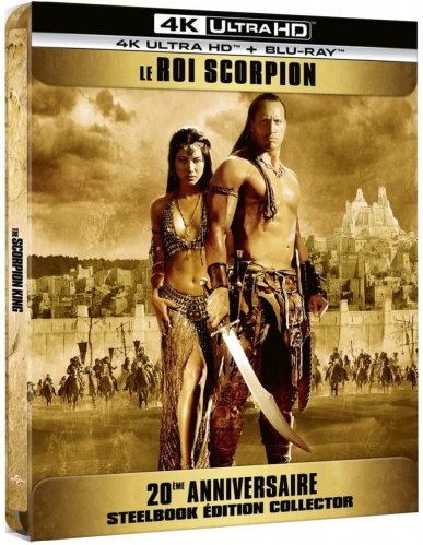 Král Škorpion (20th Anniversary) - 4K Ultra HD Blu-ray + BD (bez CZ) Steelbook
