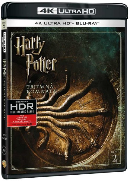 detail Harry Potter i Komnata Tajemnic - 4K Ultra HD Blu-ray + Blu-ray (2BD)