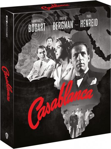Casablanca - Sběratelská edice 80. výročí - 4K Ultra HD Steelbook 2BD