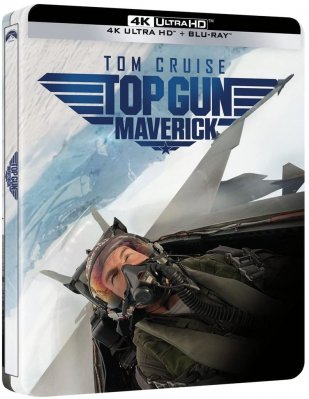 Top Gun: Maverick - 4K Ultra HD BD + Blu-ray Steelbook + Lentikulární magnet