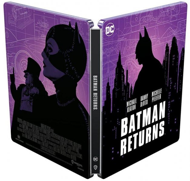detail Powrót Batmana - 4K Ultra HD Blu-ray Steelbook