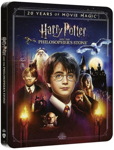 Harry Potter i Kamień Filozoficzny (20. výročí) - 4K Ultra HD Blu-ray Steelbook