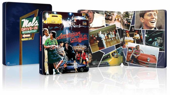 detail Americké graffiti - Edice k 50. výročí - 4K Ultra HD Blu-ray Steelbook