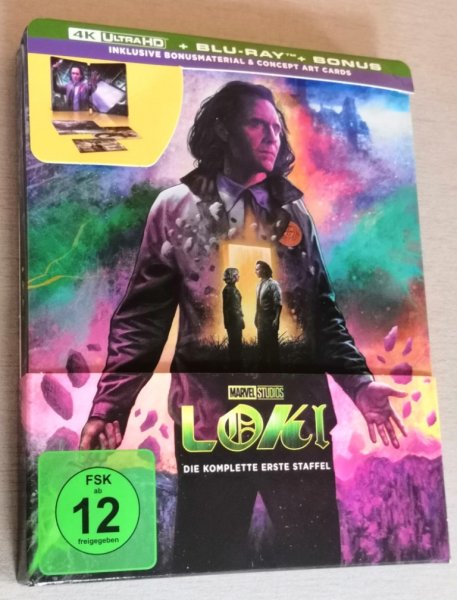 detail Loki 1. série - 4K UHD Blu-ray + BD Steelbook (bez CZ) OUTLET