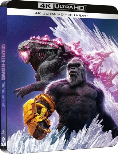 Godzilla i Kong: Nowe imperium - 4K Ultra HD Blu-ray Steelbook Blue