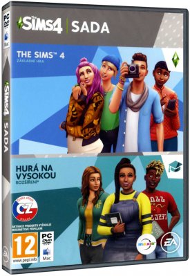 The Sims 4 + Hurá na vysokou BUNDLE (základní hra + rozšíření) - PC