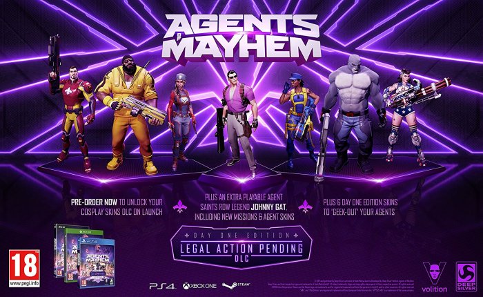 detail Agents of Mayhem (Day One Edition) - PS4
