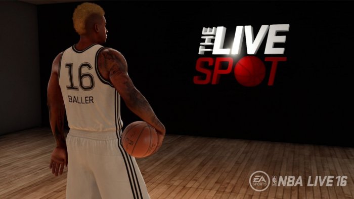 detail NBA Live 16 - Xbox One