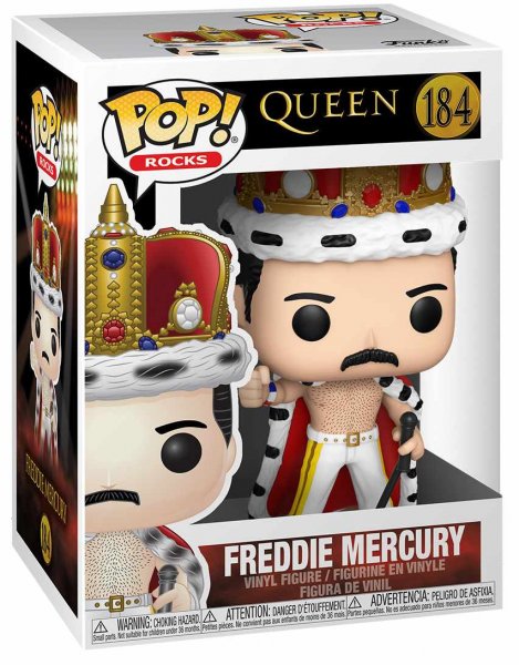 detail Funko POP! Rocks: Freddie Mercury King