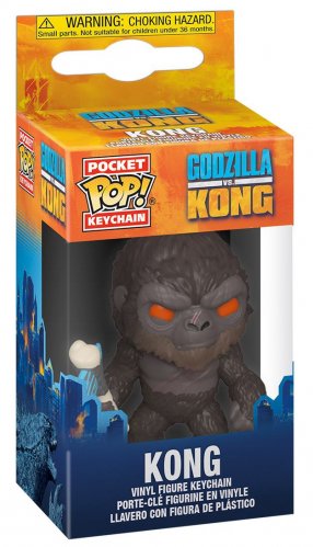 Brelok Funko Pocket POP! Godzilla Vs Kong - Kong w/Battle Axe