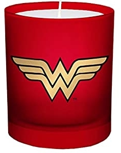 Skleněná svíčka - Wonder Woman